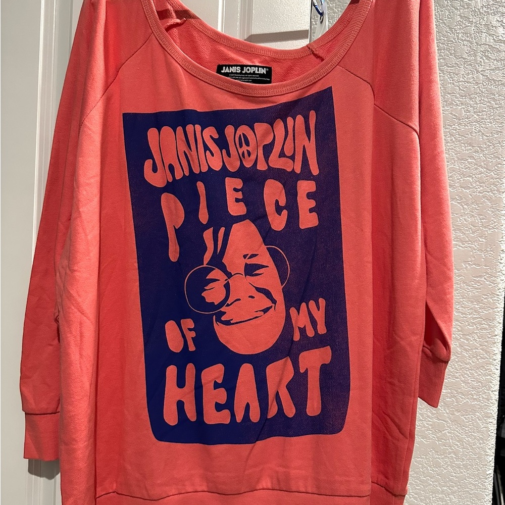 Janis Joplin Graphic Sweatshirt